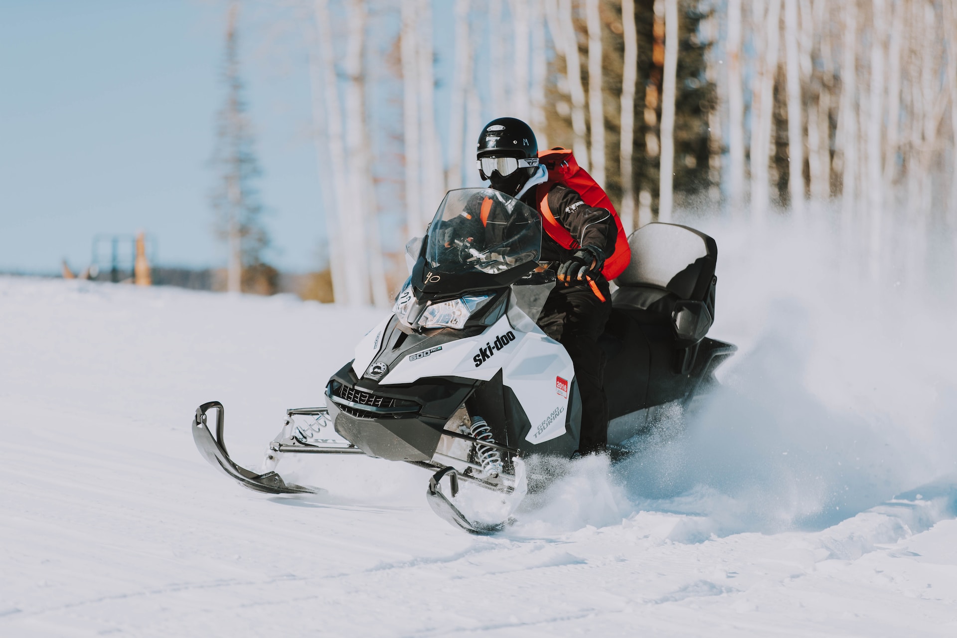 Enjoy snow mobiling in Park City